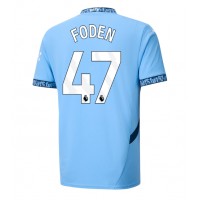 Stroje piłkarskie Manchester City Phil Foden #47 Koszulka Podstawowej 2024-25 Krótki Rękaw